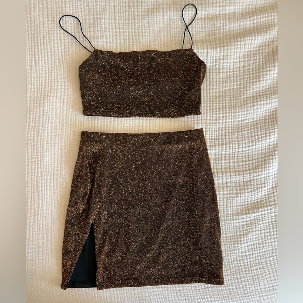 Metallic matching set